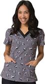 Maevn Prints Women's V-Neck Short Sleeve Tops Maevn Prints Women's V-Neck Short Sleeve Tops