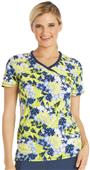 Cherokee Women's Mock Wrap Scrub Top Cherokee Women's Mock Wrap Scrub Top