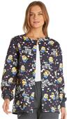 Cherokee Disney Women's Snap Front Warm-Up Jacket Cherokee Disney Women's Snap Front Warm-Up Jacket