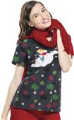 Cherokee Disney Women's Classic V-Neck Scrub Top Cherokee Disney Women's Classic V-Neck Scrub Top