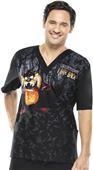 Cherokee Disney Unisex V-Neck Scrub Top Cherokee Disney Unisex V-Neck Scrub Top