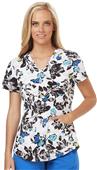 Careisma Women's Mock Wrap Scrub Top Careisma Women's Mock Wrap Scrub Top