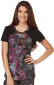 Careisma Women's Round Neck Scrub Top Careisma Women's Round Neck Scrub Top