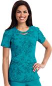 Careisma Women's Contemporary Round Neck Scrub Top Careisma Women's Contemporary Round Neck Scrub Top