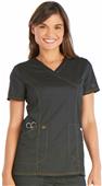 Dickies Women's Mock Wrap Scrub Top Dickies Women's Mock Wrap Scrub Top