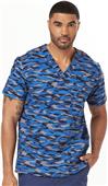Dickies Mens V-Neck Scrub Tops Dickies Mens V-Neck Scrub Tops