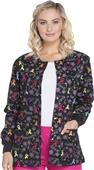 Dickies Women's Snap Front Warm-Up Scrub Jackets Dickies Women's Snap Front Warm-Up Scrub Jackets