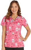 Dickies Women's Modern Classic V-Neck Scrub Tops Dickies Women's Modern Classic V-Neck Scrub Tops