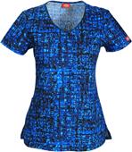 Dickies Women's Contemporary Fit V-Neck Scrub Top Dickies Women's Contemporary Fit V-Neck Scrub Top