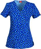 Dickies Women's Contemporary Mock Wrap Scrub Top Dickies Women's Contemporary Mock Wrap Scrub Top