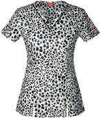 Dickies Women's Contemporary Fit V-Neck Scrub Top Dickies Women's Contemporary Fit V-Neck Scrub Top