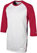 Champion Adult Youth 3/4 Baseball T-Shirt Champion Adult Youth 3/4 Baseball T-Shirt