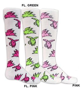 Red Lion Flying Pigs Athletic Socks