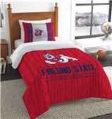 Northwest Fresno State Twin Comforter & Sham Northwest Fresno State Twin Comforter & Sham
