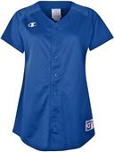 Champion Womens Full Button Softball Jersey Champion Womens Full Button Softball Jersey