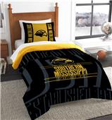Northwest Southern Miss Twin Comforter & Sham Northwest Southern Miss Twin Comforter & Sham