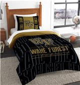 Northwest Wake Forest Twin Comforter & Sham Northwest Wake Forest Twin Comforter & Sham