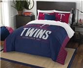 Northwest MLB Twins Full/Queen Comforter & Shams Northwest MLB Twins Full/Queen Comforter & Shams