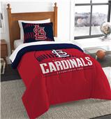 Northwest MLB Cardinals Twin Comforter & Sham Northwest MLB Cardinals Twin Comforter & Sham