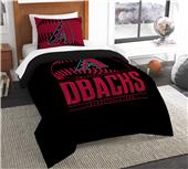 Northwest MLB D-Backs Twin Comforter & Sham Northwest MLB D-Backs Twin Comforter & Sham