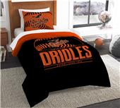 Northwest MLB Orioles Twin Comforter & Sham Northwest MLB Orioles Twin Comforter & Sham