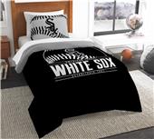 Northwest MLB White Sox Twin Comforter & Sham Northwest MLB White Sox Twin Comforter & Sham