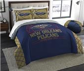 Northwest NBA Pelican Full/Queen Comforter & Shams Northwest NBA Pelican Full/Queen Comforter & Shams