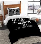 Northwest NBA Nets Twin Comforter & Sham Northwest NBA Nets Twin Comforter & Sham