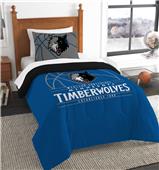 Northwest NBA Timberwolves Twin Comforter & Sham Northwest NBA Timberwolves Twin Comforter & Sham