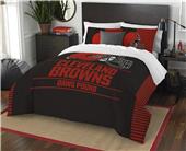Northwest NFL Browns Full/Queen Comforter & Shams Northwest NFL Browns Full/Queen Comforter & Shams