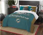 Northwest NFL Dolphins Full/Queen Comforter/Shams Northwest NFL Dolphins Full/Queen Comforter/Shams