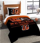 Northwest NFL Bengals Twin Comforter & Sham Northwest NFL Bengals Twin Comforter & Sham