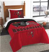 Northwest NFL Buccaneers Twin Comforter & Sham Northwest NFL Buccaneers Twin Comforter & Sham