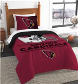 Northwest NFL Cardinals Twin Comforter & Sham Northwest NFL Cardinals Twin Comforter & Sham