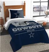 Northwest NFL Cowboys Twin Comforter & Sham Northwest NFL Cowboys Twin Comforter & Sham