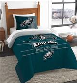 Northwest NFL Eagles Twin Comforter & Sham Northwest NFL Eagles Twin Comforter & Sham