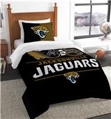 Northwest NFL Jaguars Twin Comforter & Sham Northwest NFL Jaguars Twin Comforter & Sham