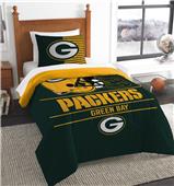 Northwest NFL Packers Twin Comforter & Sham Northwest NFL Packers Twin Comforter & Sham