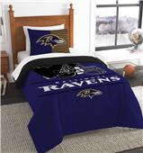 Northwest NFL Ravens Twin Comforter & Sham Northwest NFL Ravens Twin Comforter & Sham