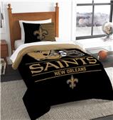Northwest NFL Saints Twin Comforter & Sham Northwest NFL Saints Twin Comforter & Sham