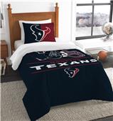 Northwest NFL Texans Twin Comforter & Sham Northwest NFL Texans Twin Comforter & Sham