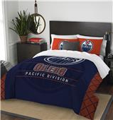 Northwest NHL Oilers Full/Queen Comforter & Shams Northwest NHL Oilers Full/Queen Comforter & Shams