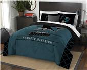 Northwest NHL Sharks Full/Queen Comforter & Shams Northwest NHL Sharks Full/Queen Comforter & Shams