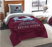 Northwest NHL Avalanche Twin Comforter & Sham Northwest NHL Avalanche Twin Comforter & Sham