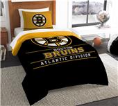 Northwest NHL Bruins Twin Comforter & Sham Northwest NHL Bruins Twin Comforter & Sham