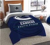 Northwest NHL Canucks Twin Comforter & Sham Northwest NHL Canucks Twin Comforter & Sham