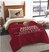 Northwest NHL Coyotes Twin Comforter & Sham Northwest NHL Coyotes Twin Comforter & Sham