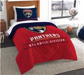 Northwest NHL Panthers Twin Comforter & Sham Northwest NHL Panthers Twin Comforter & Sham