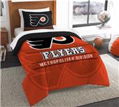 Northwest NHL Flyers Twin Comforter & Sham Northwest NHL Flyers Twin Comforter & Sham