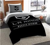 Northwest NHL Kings Twin Comforter & Sham Northwest NHL Kings Twin Comforter & Sham